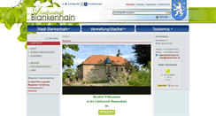 Desktop Screenshot of blankenhain.de